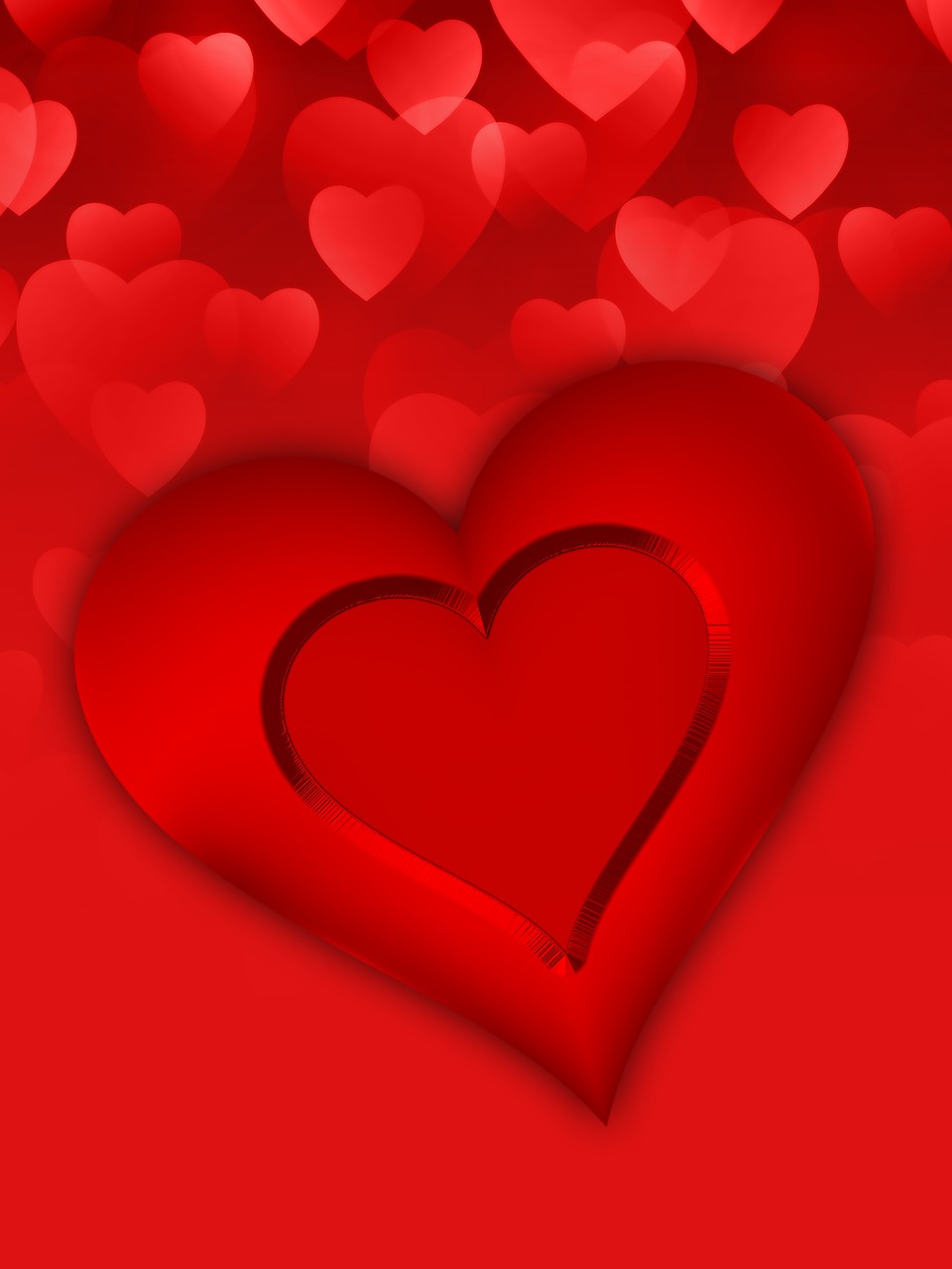 heart design romantic free photo