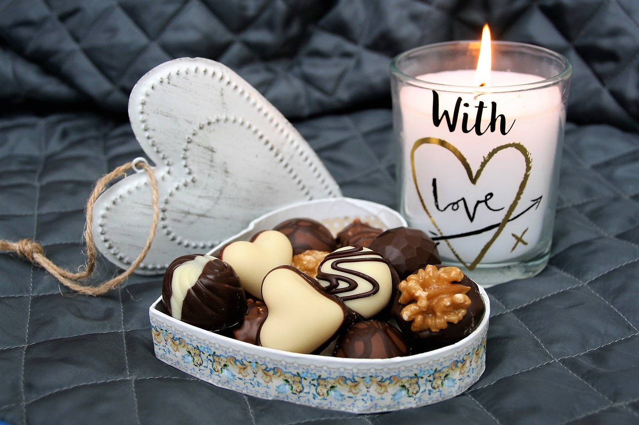 heart candle love free photo