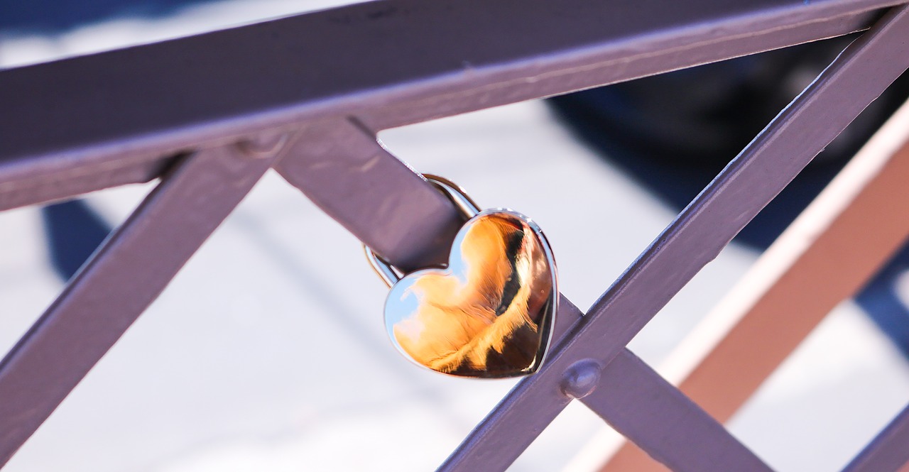 heart  love locks  castle free photo