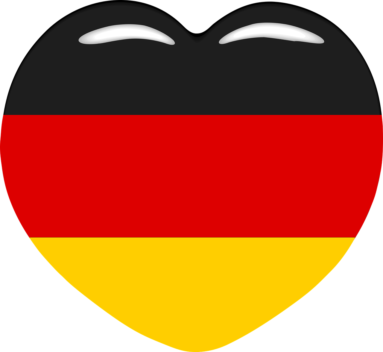 heart  germany  world cup free photo