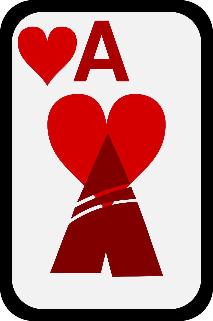 heart casino game free photo