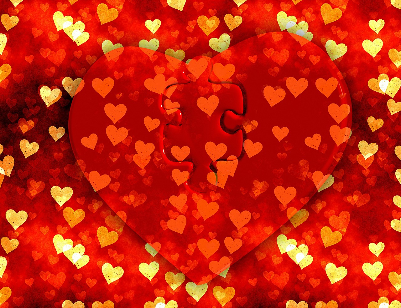 heart love romantic free photo