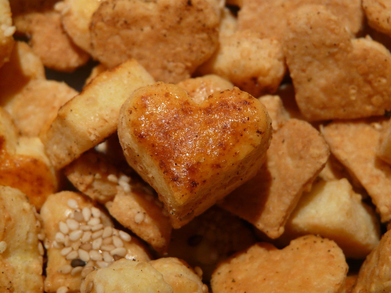 heart bake recipe free photo