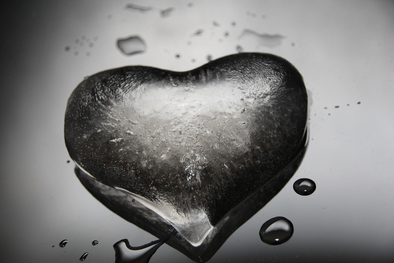 heart ice cold free photo