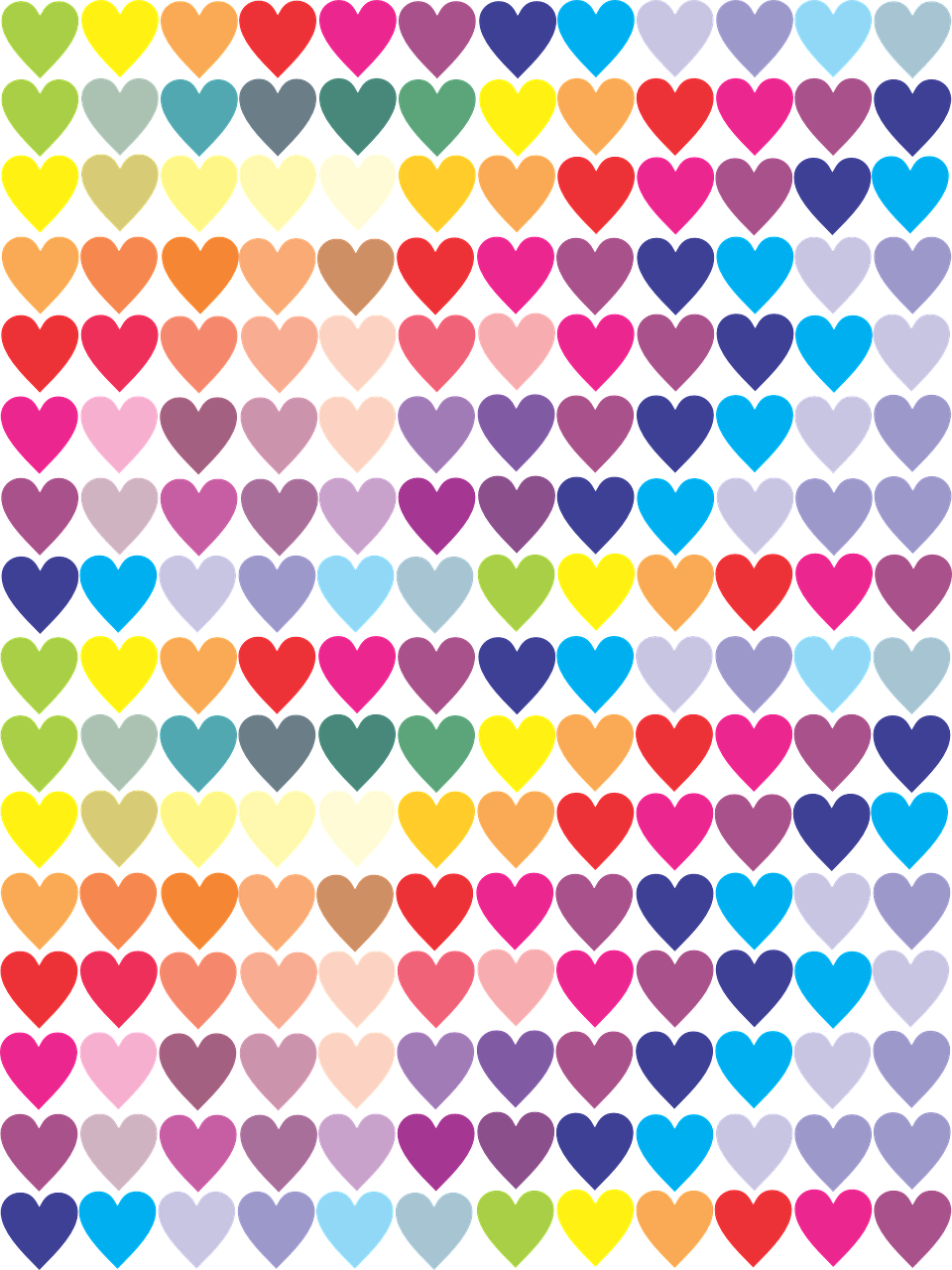 heart love color free photo