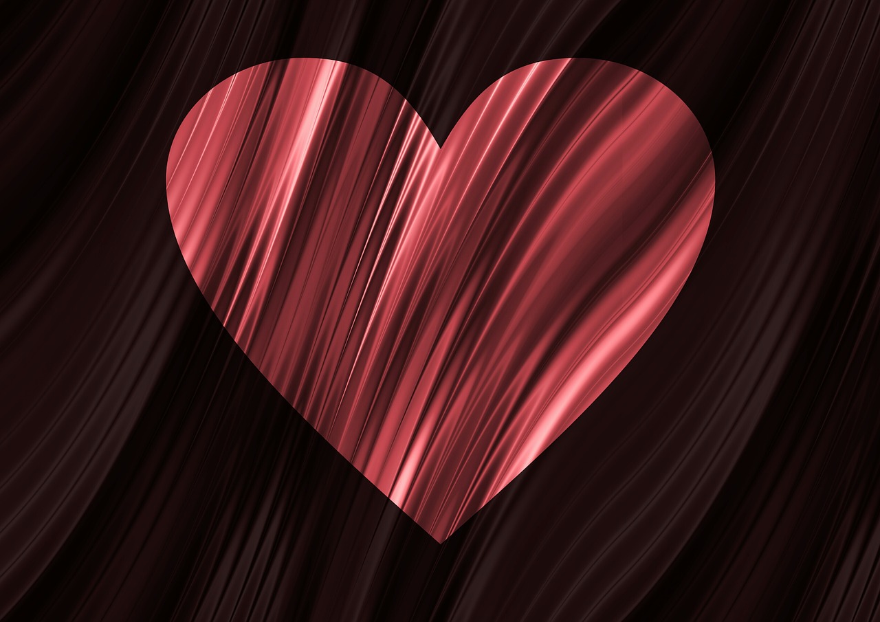 heart background image red free photo