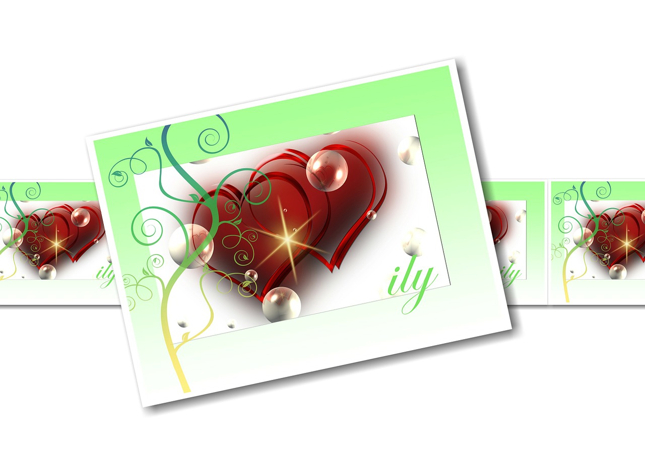 heart love romance free photo