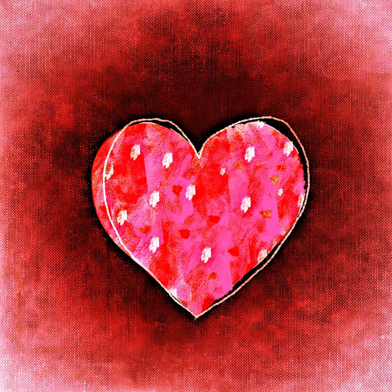 heart valentine love free photo