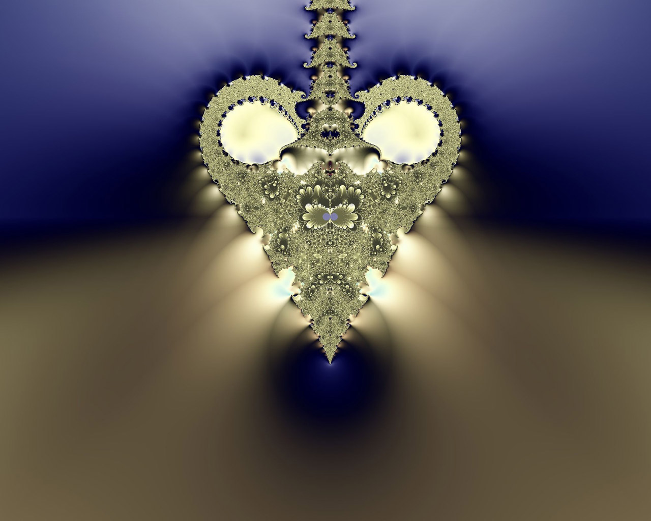 fractal art abstract free photo