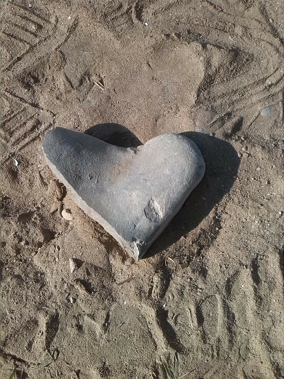 heart of stone feelings love free photo