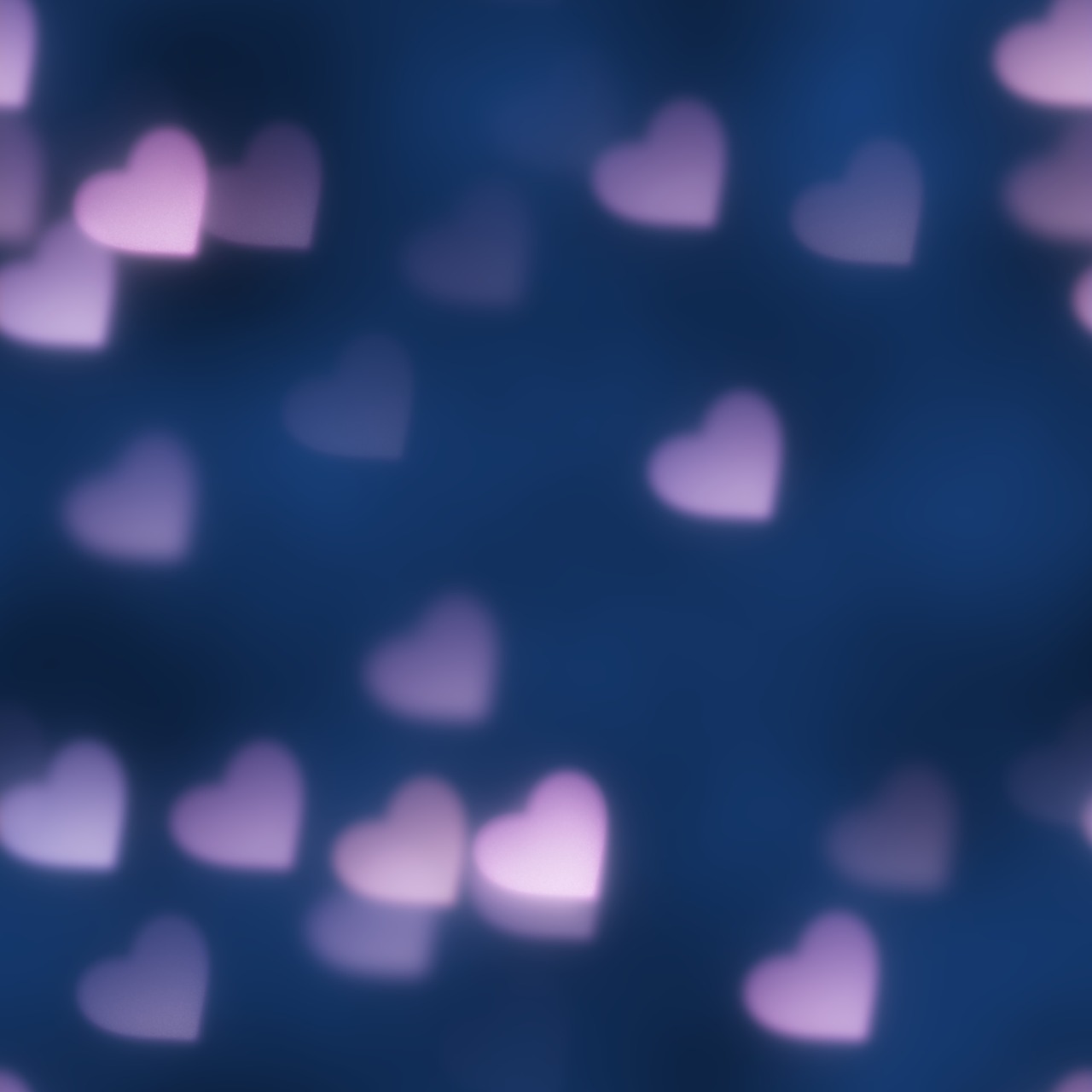 hearts bokeh light free photo