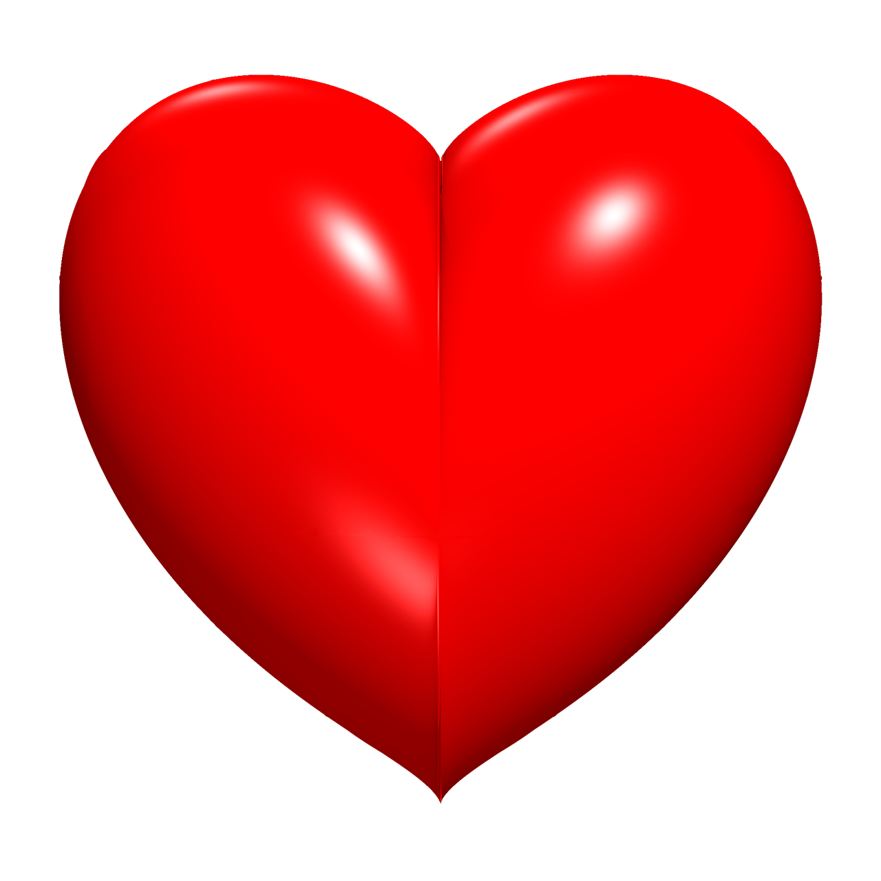 hearts 3d math free photo