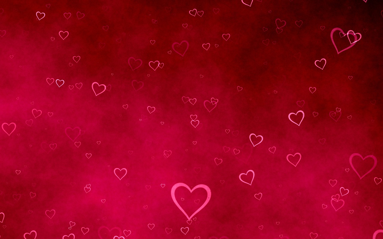 hearts grunge texture free photo