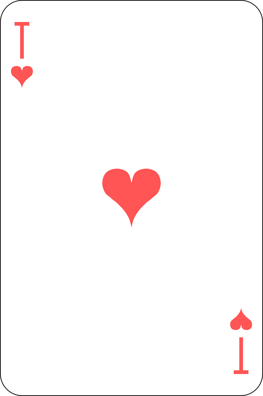 hearts ace deck free photo