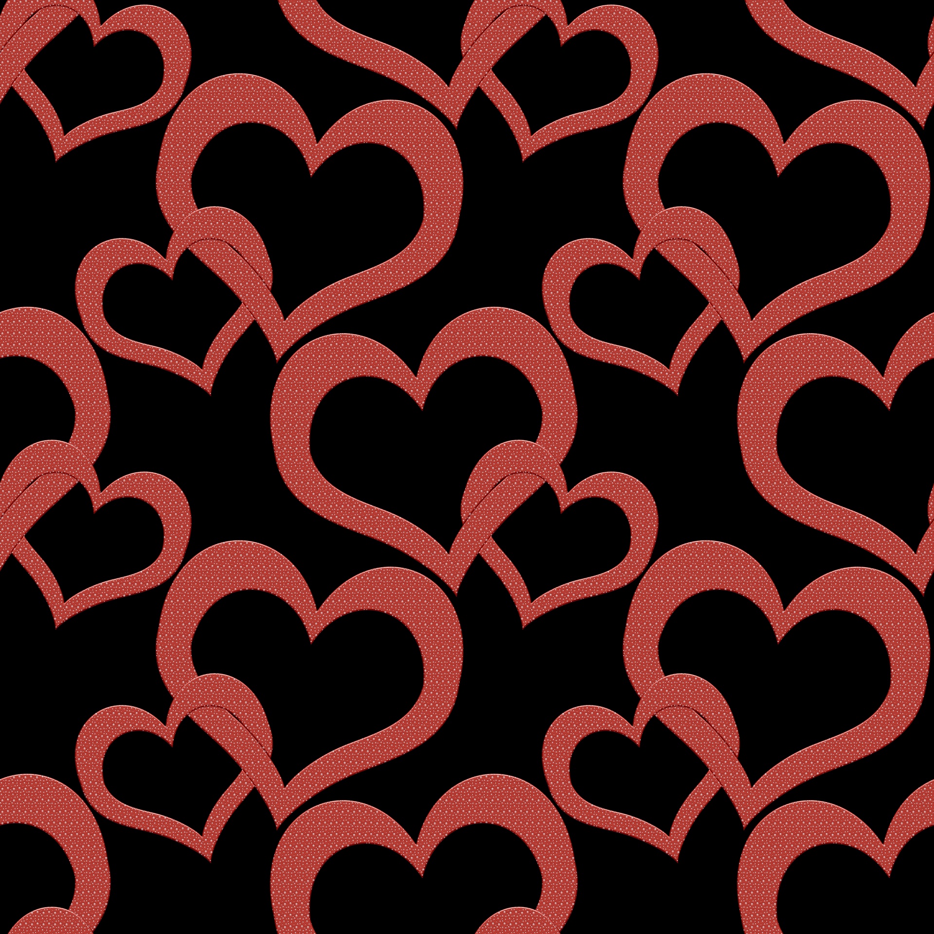 heart hearts red free photo