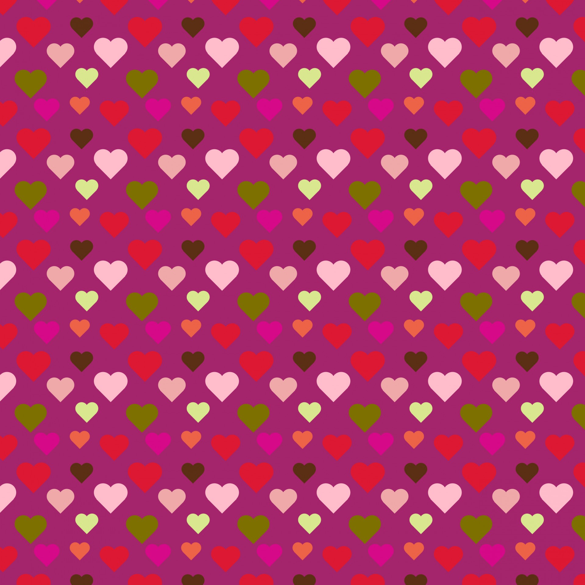 hearts seamless pattern pattern free photo