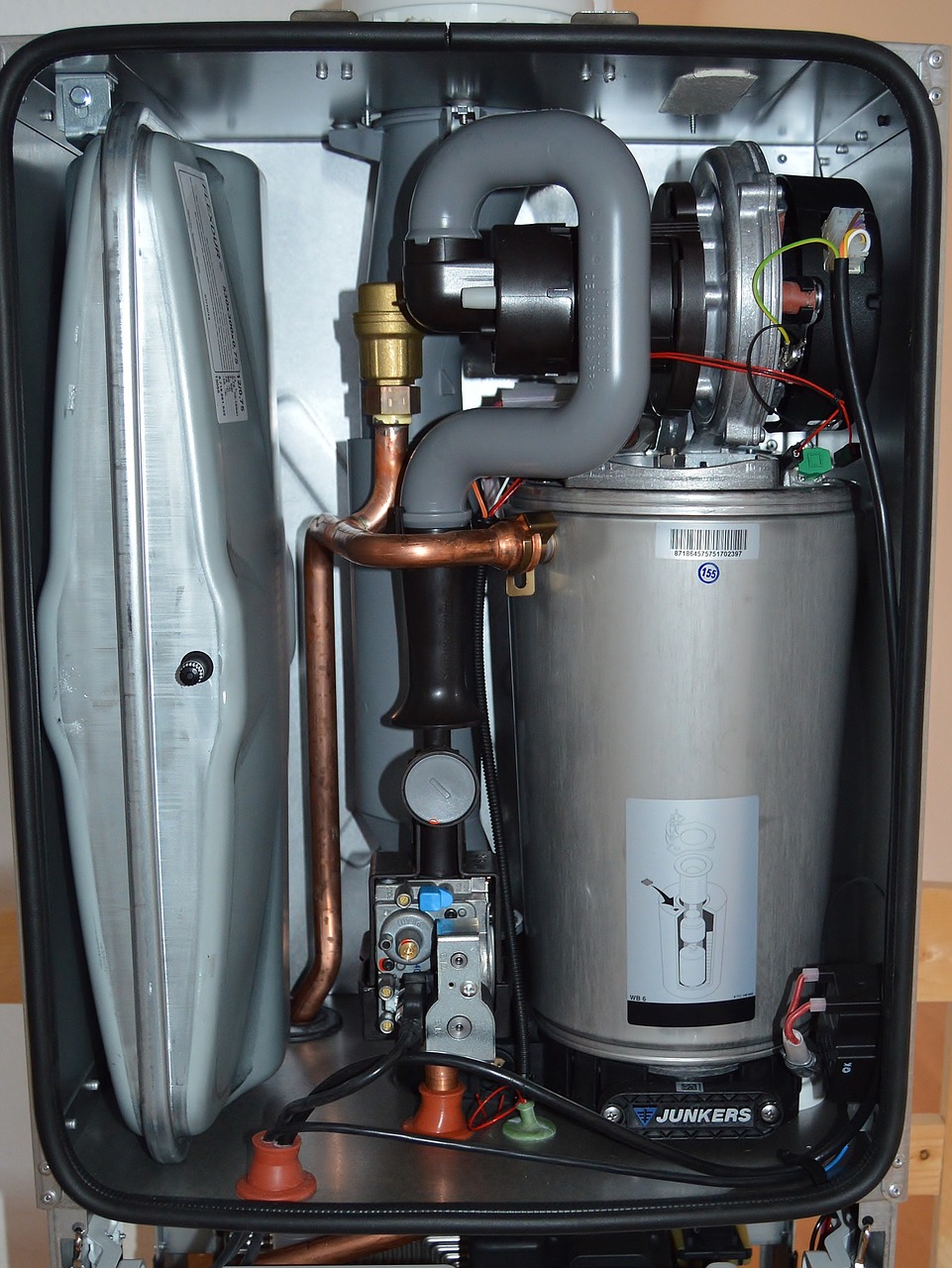 Heating,gas-therme,junkers,cerapur,condensing boiler - free image from  needpix.com