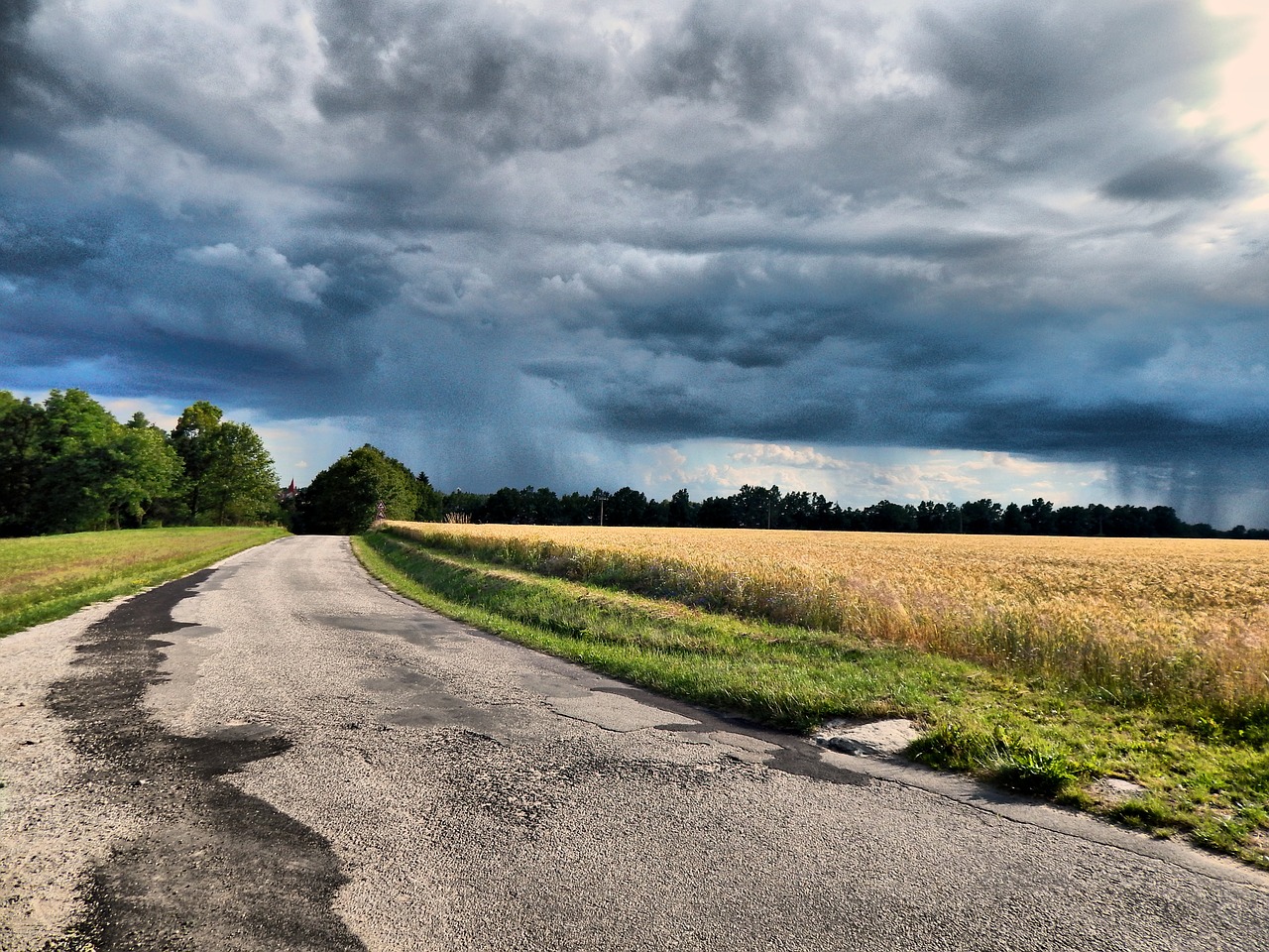 heaven clouds storm free photo