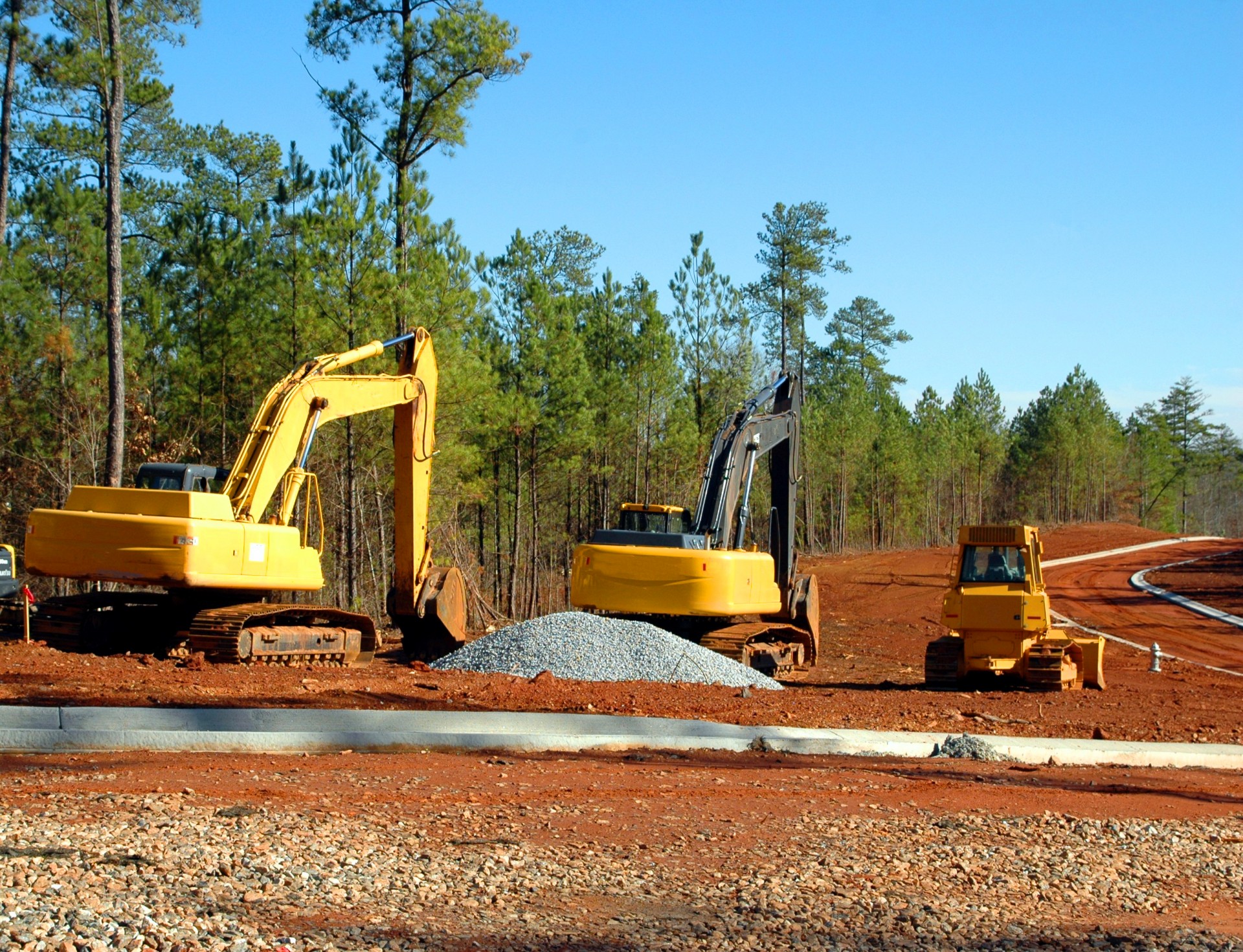 construction site bulldozer free photo