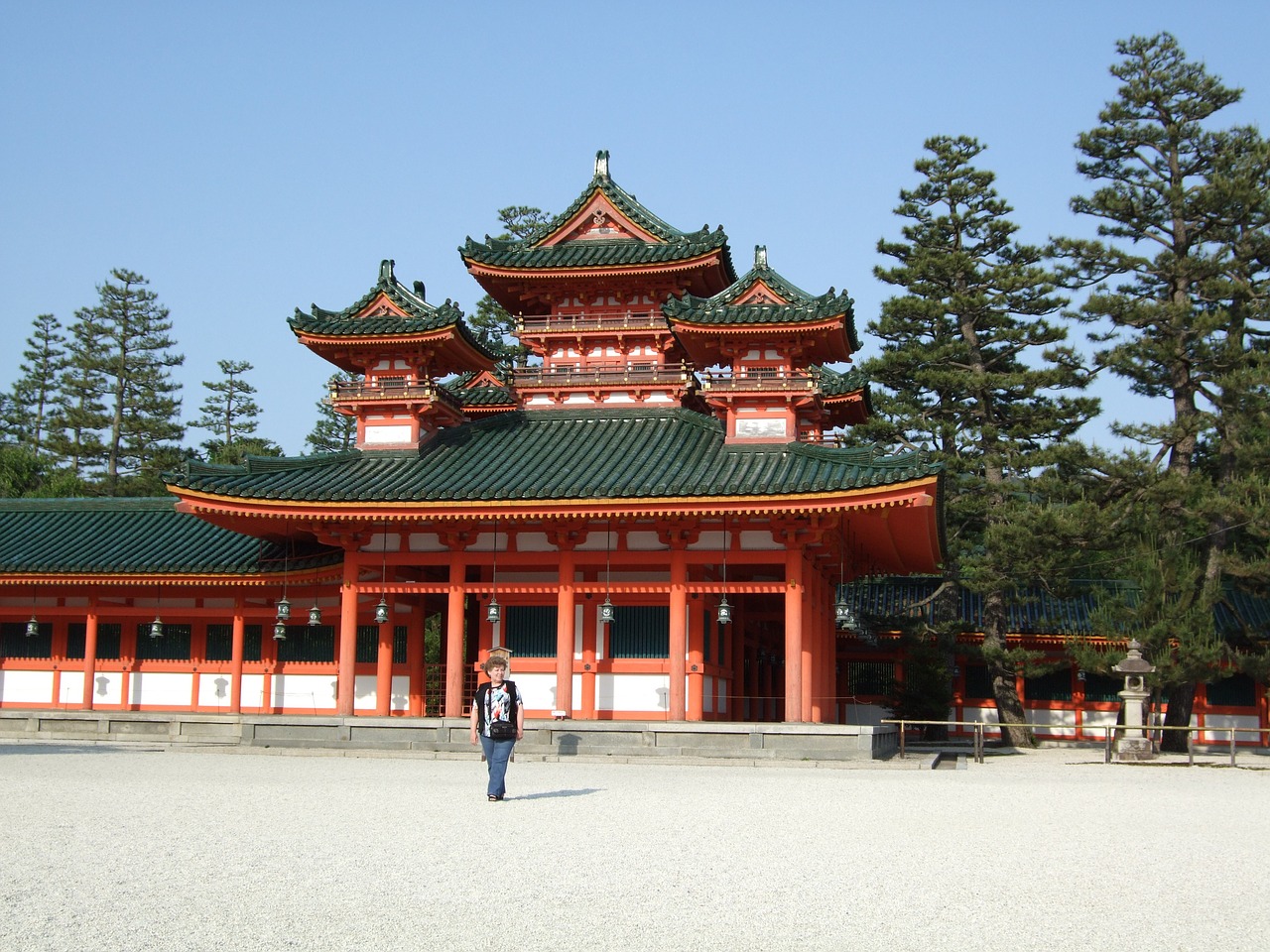 heian shrine kyoto free photo