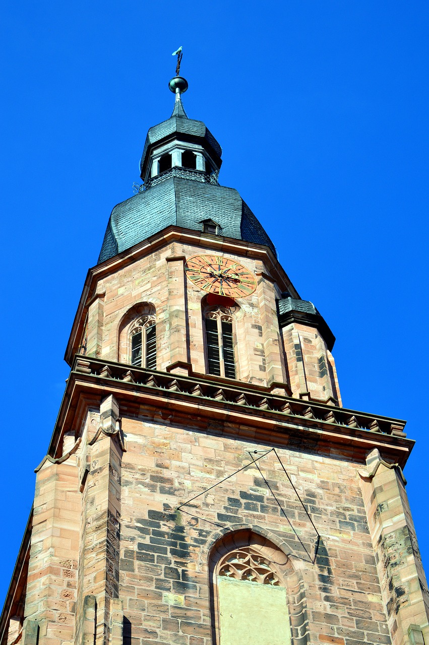 heidelberg church heiliggeistkirche free photo