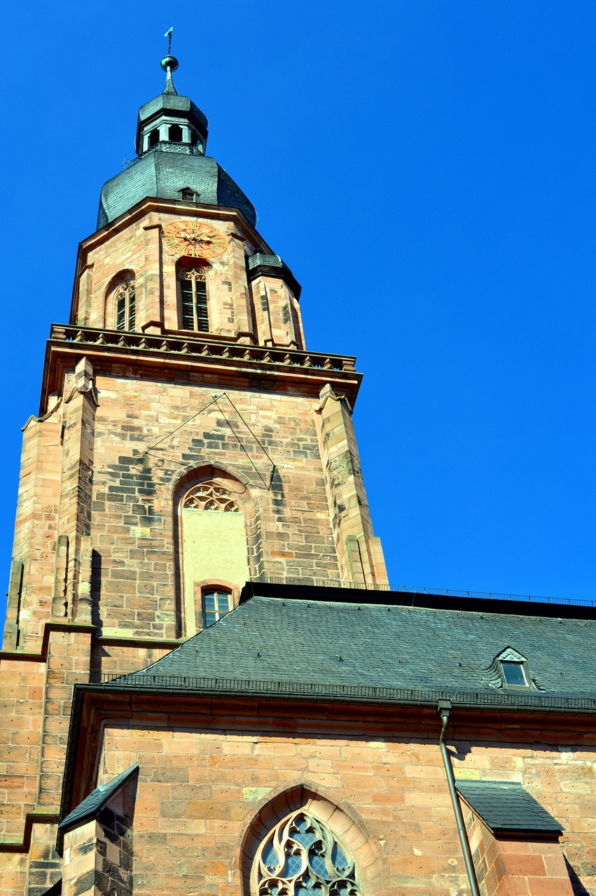 heidelberg church heiliggeistkirche free photo