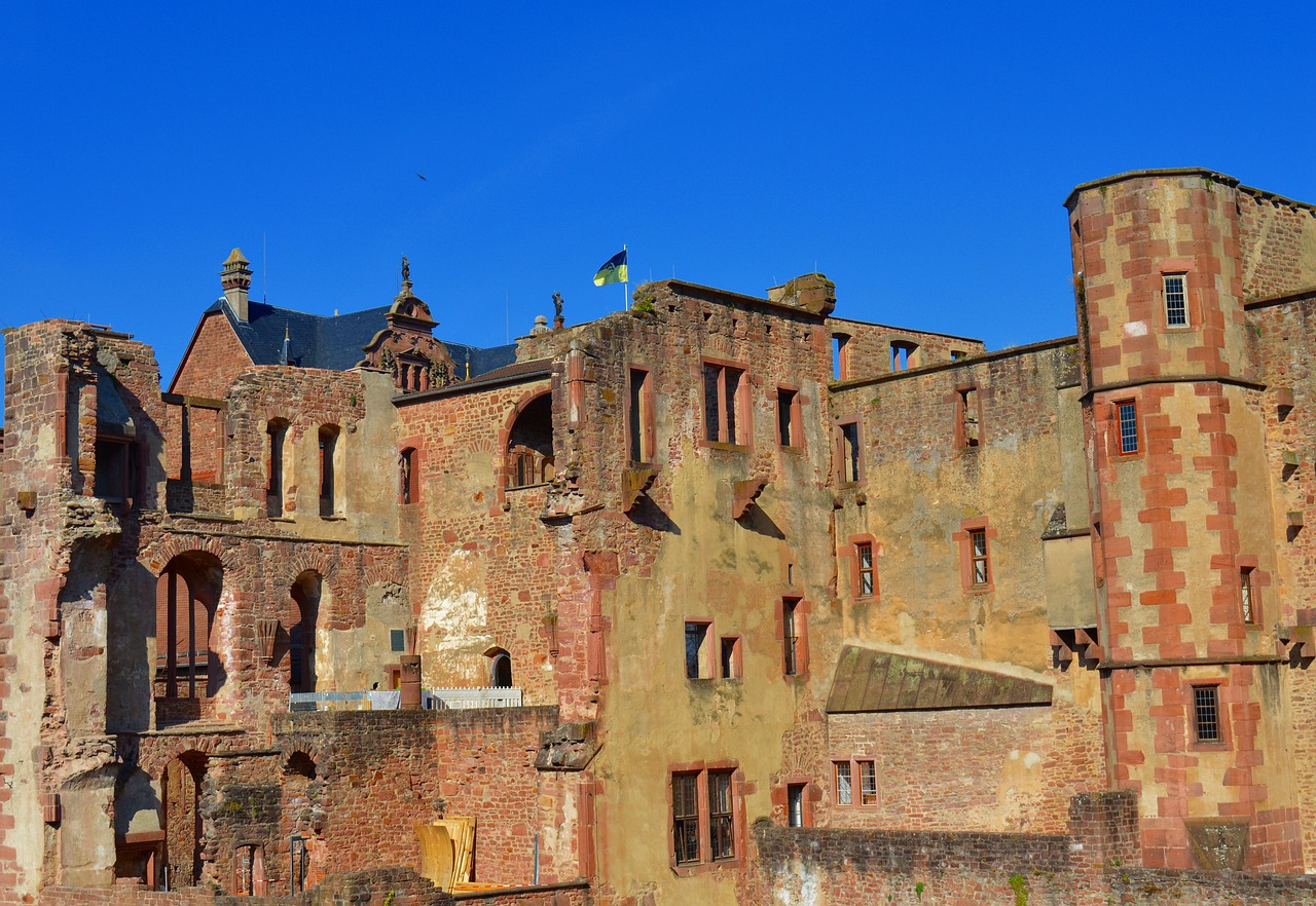 heidelberg castle heidelberger schloss free photo