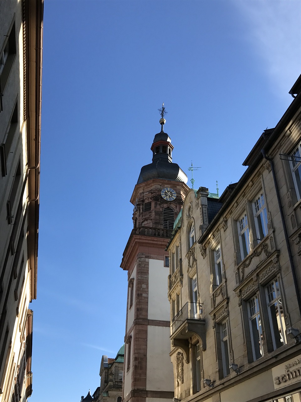 heidelberg old town church free photo