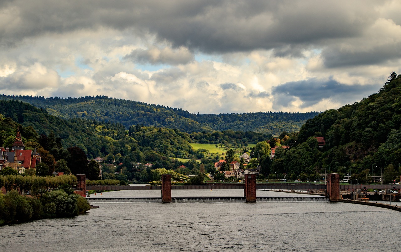 heidelberg neckar city free photo