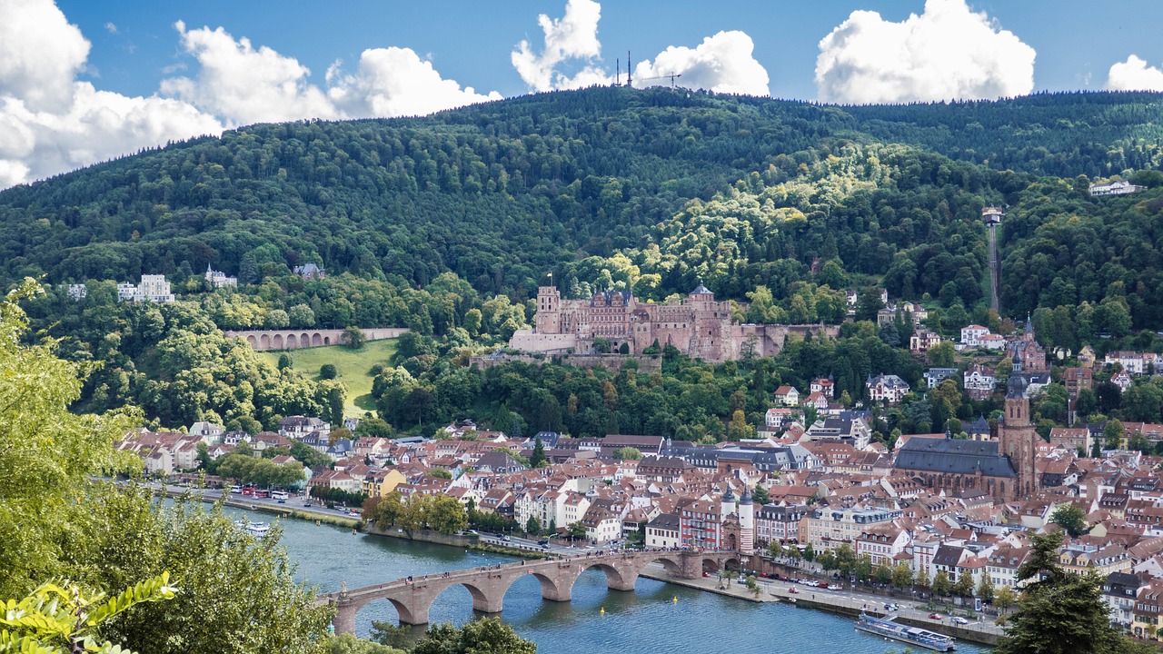 heidelberg castle neckar free photo