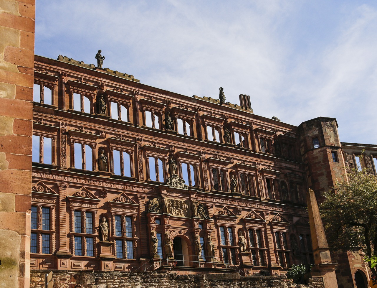 heidelberg castle fortress free photo