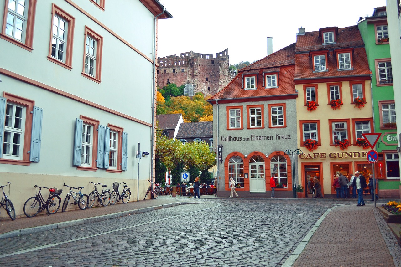 heidelberg city town free photo