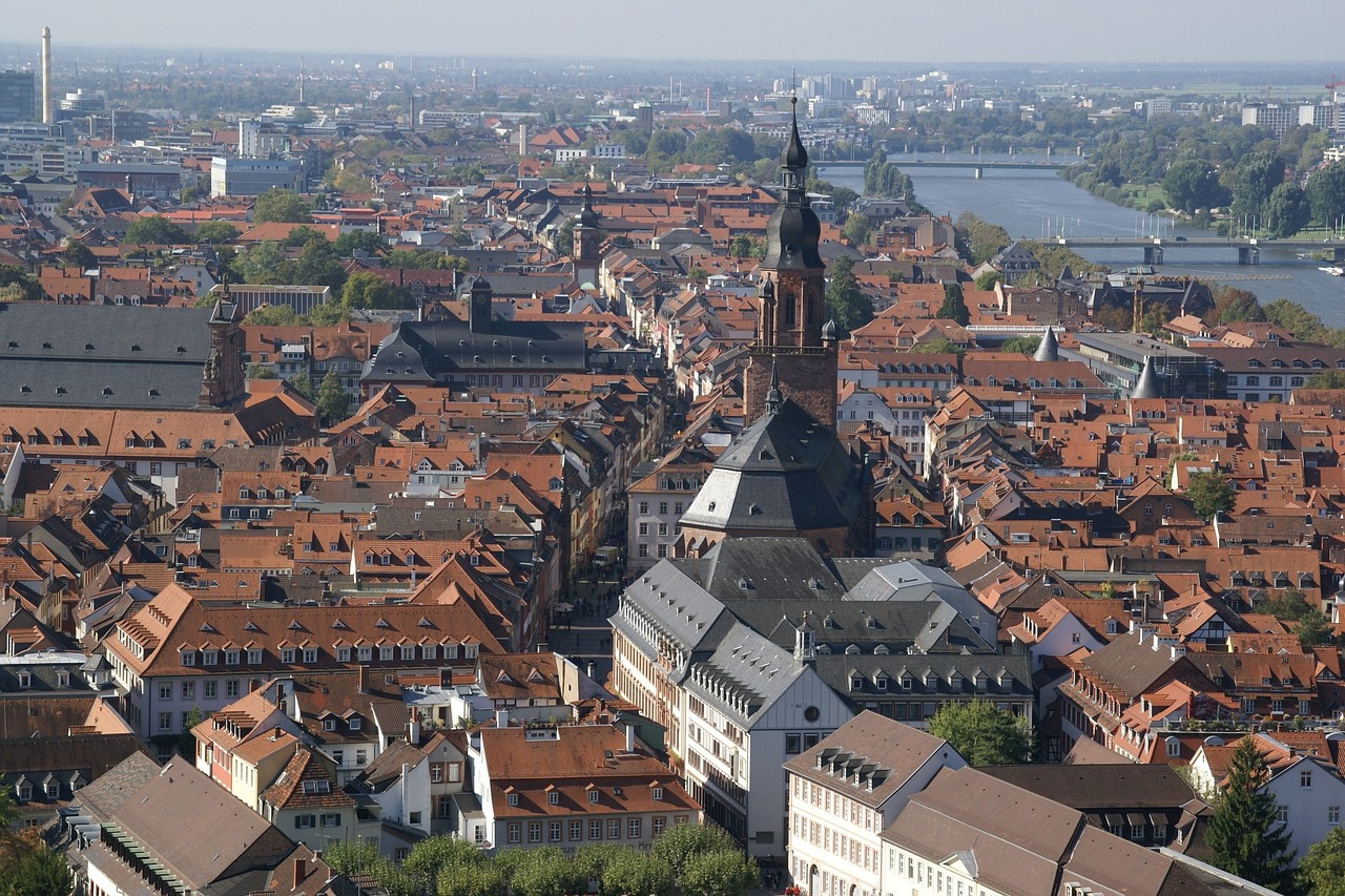 heidelberg germany view free photo