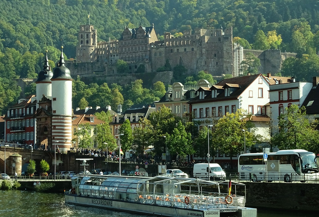 heidelberg castle neckar free photo