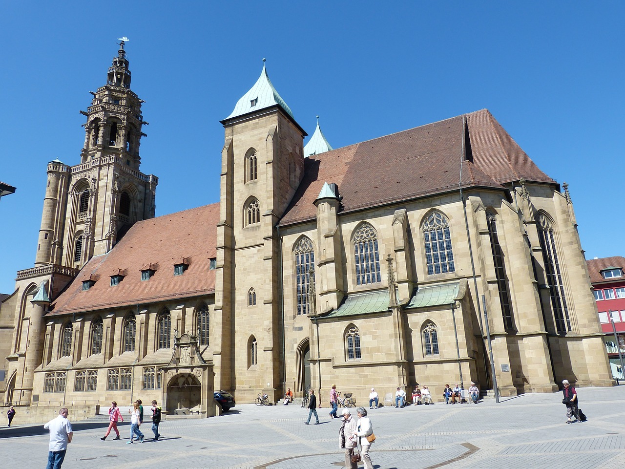 heilbronn church gothic free photo