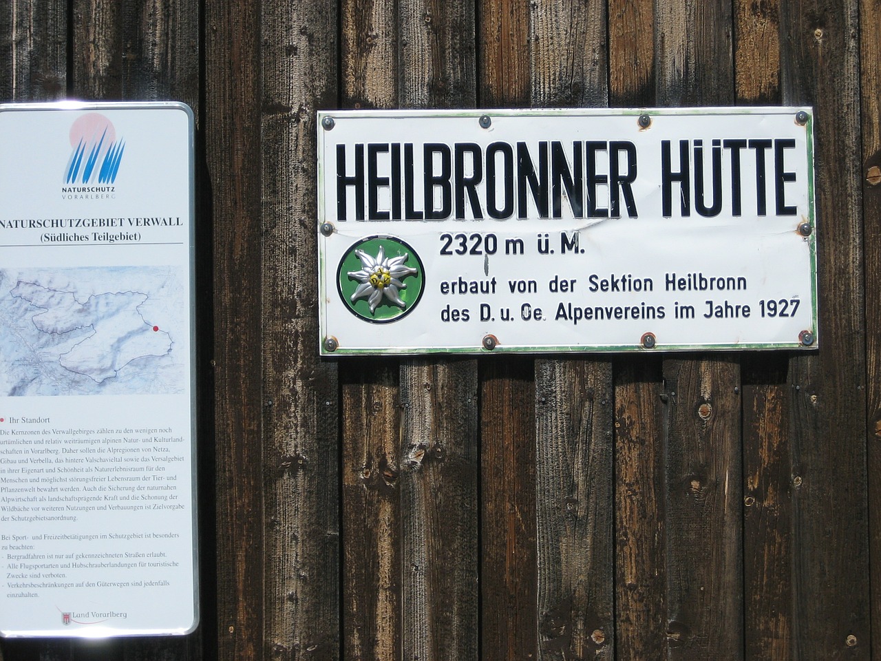 heilbronner hut alpine club dav free photo