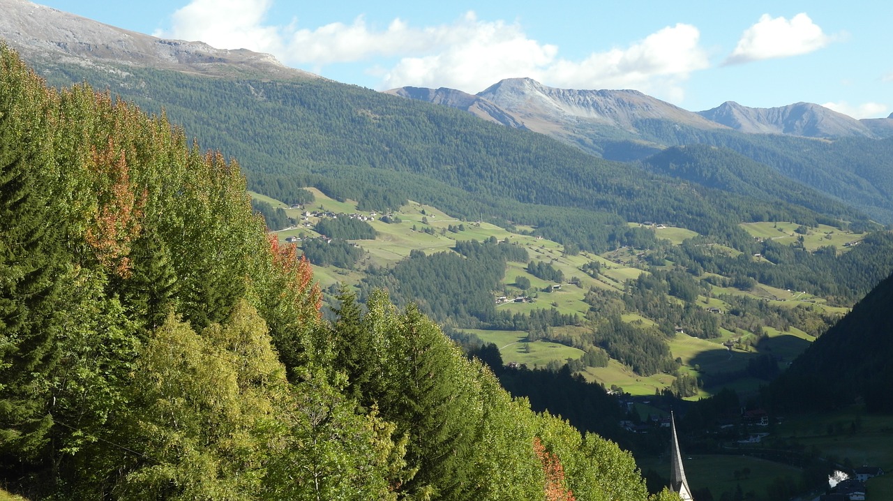 heiligenblut mountains autumn free photo