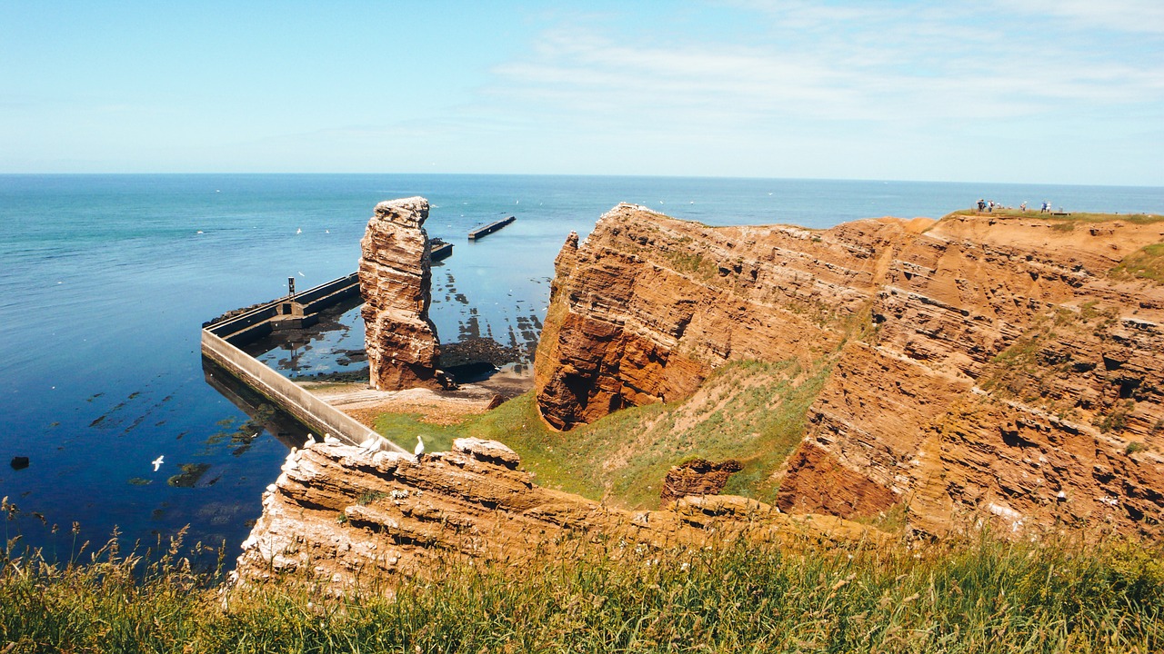 helgoland  lange anna  north sea free photo