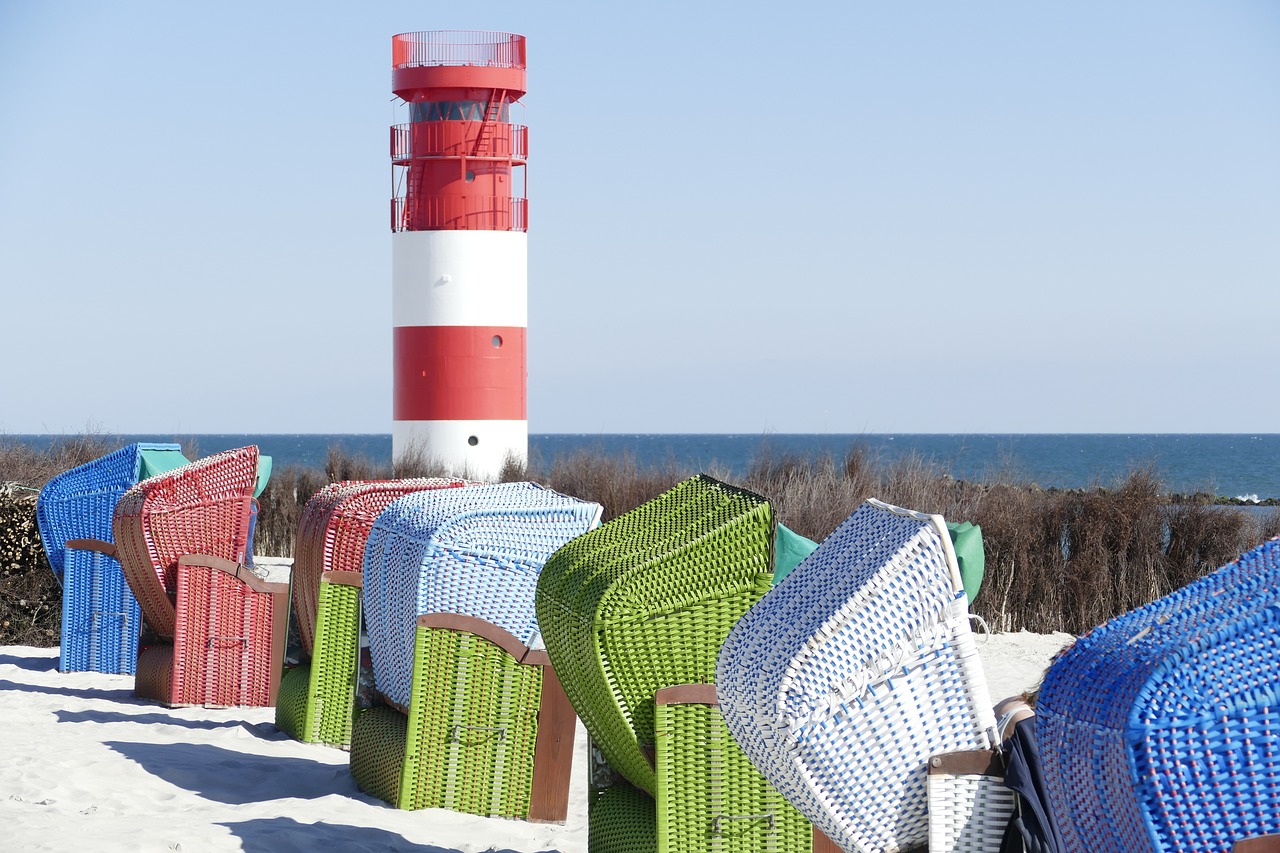 helgoland  lighthouse  island free photo