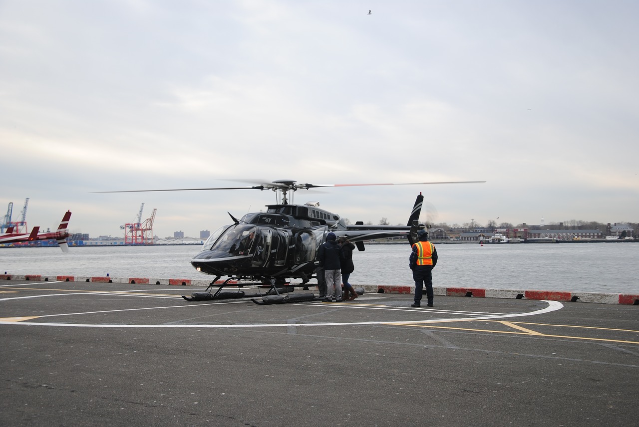 helicopter new york fly free photo