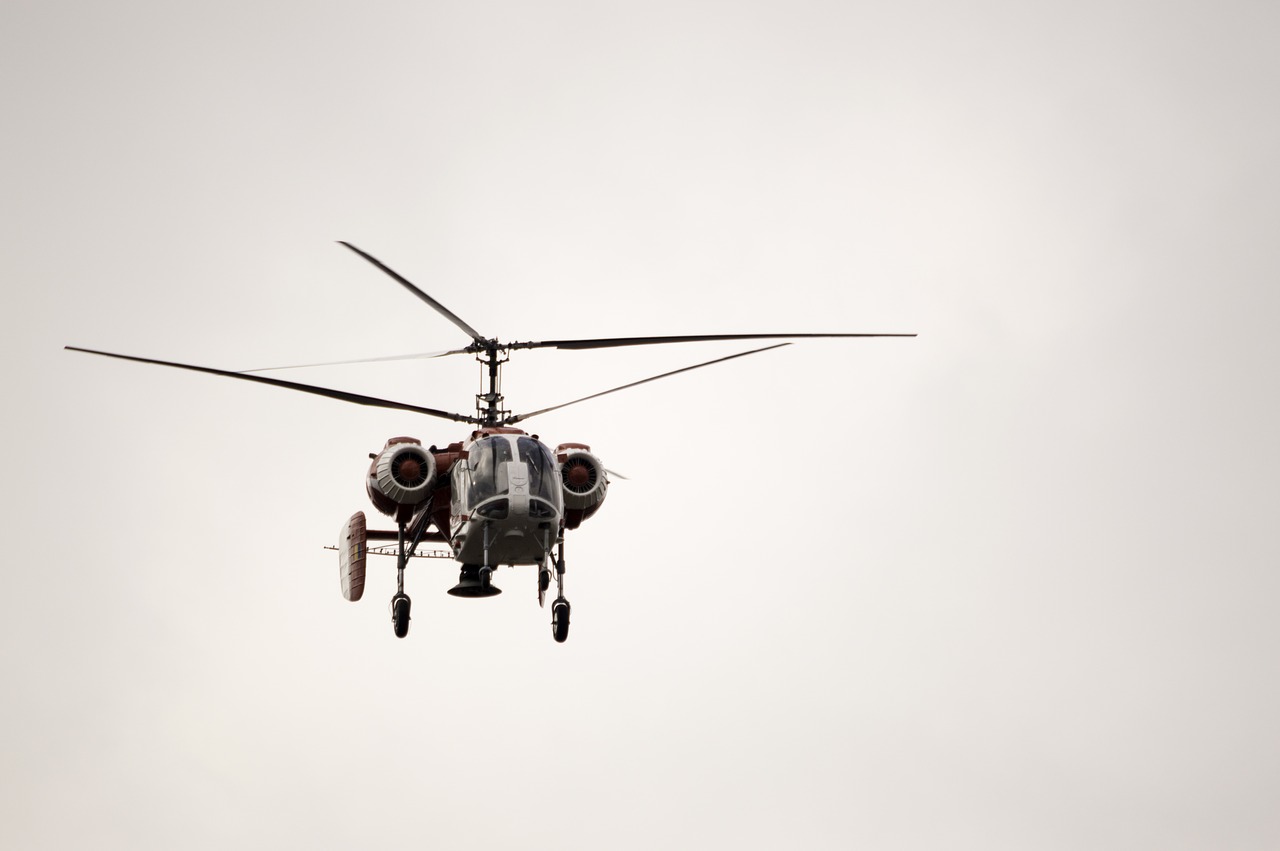 helicopter fly air free photo