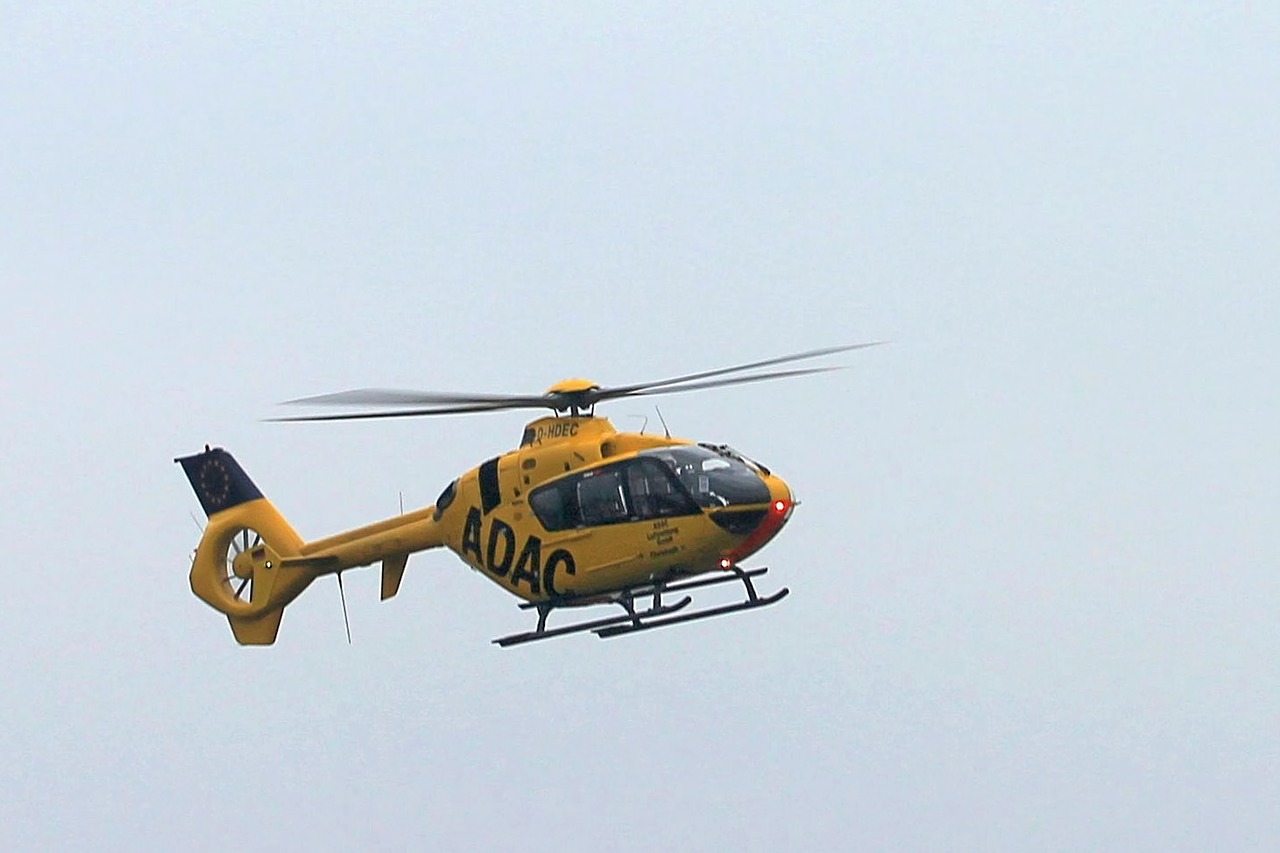 helicopter rescue helicopter adac free photo
