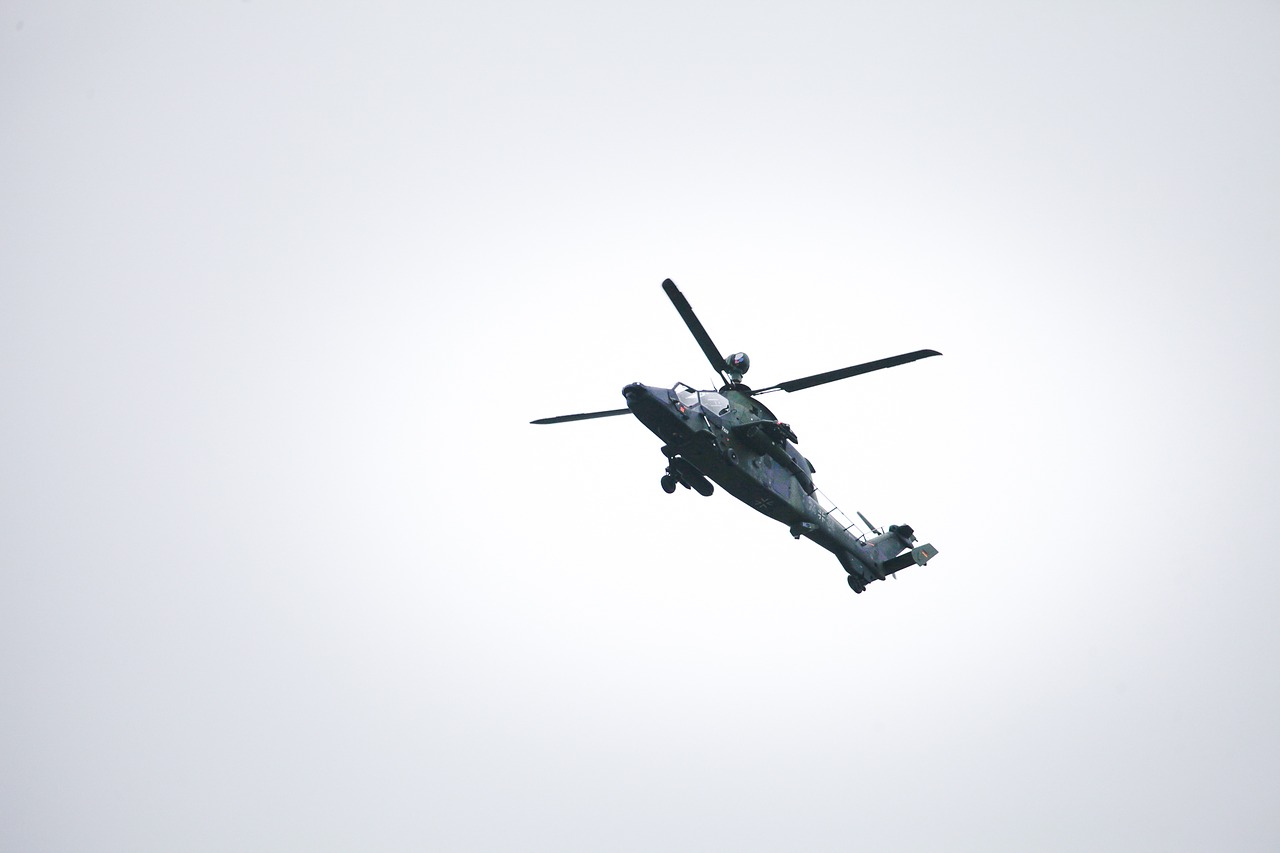 helicopter gunship bundeswehr free photo