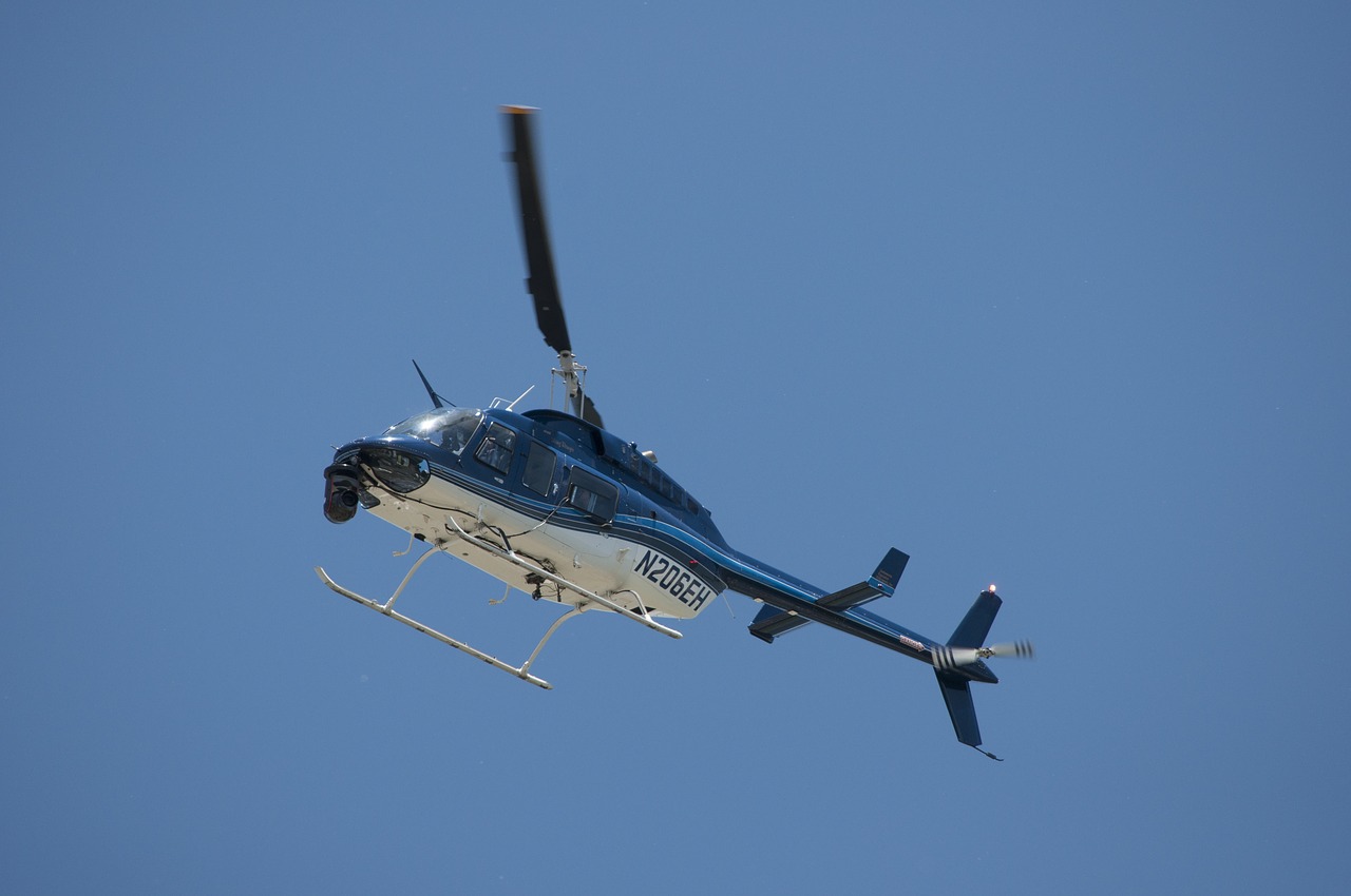 helicopter sky fly free photo