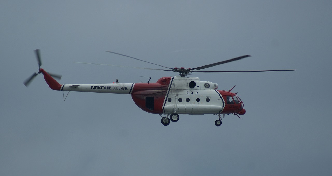 helicopter rescue in free photo