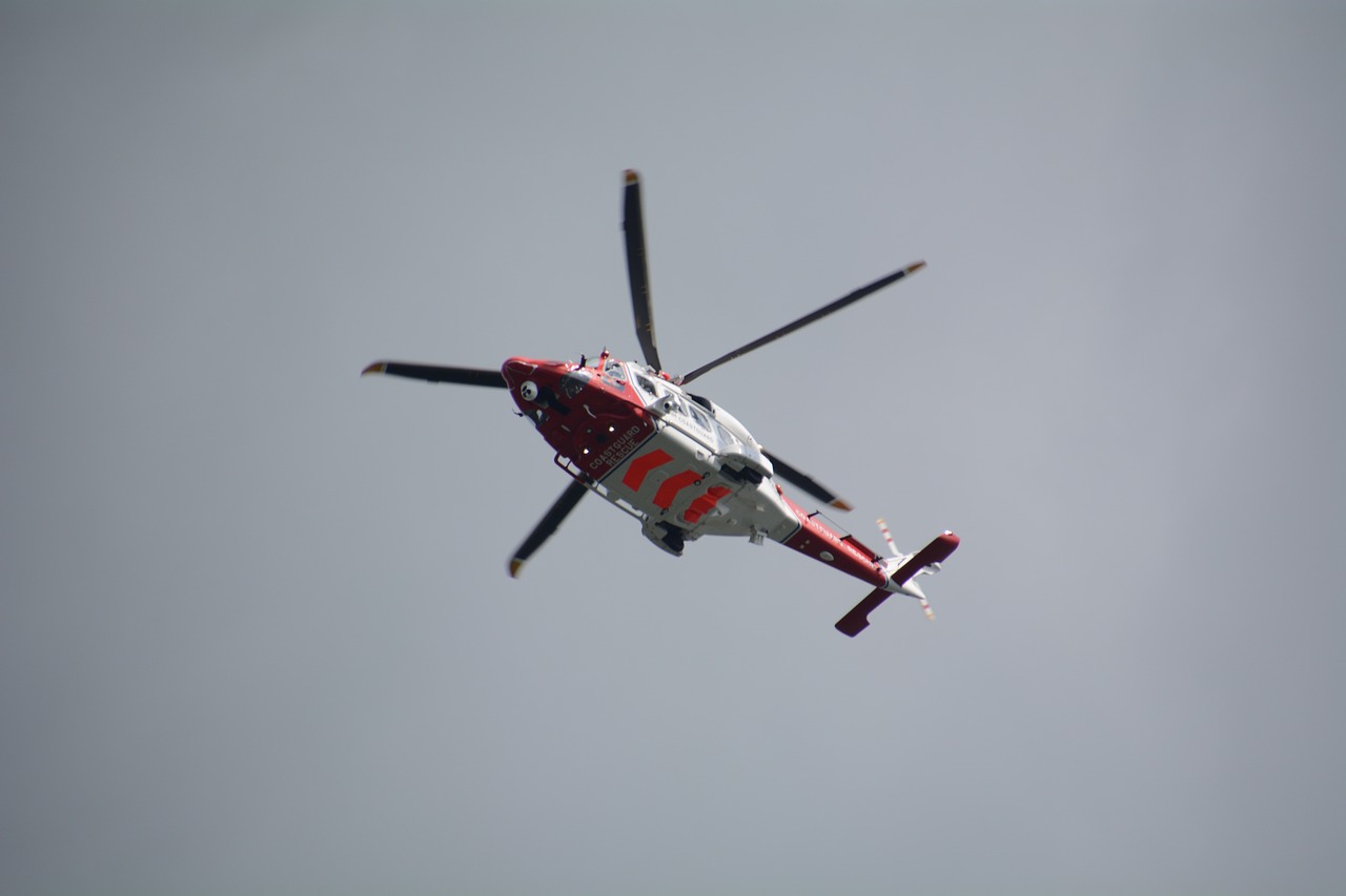 helicopter  rescue  sky free photo