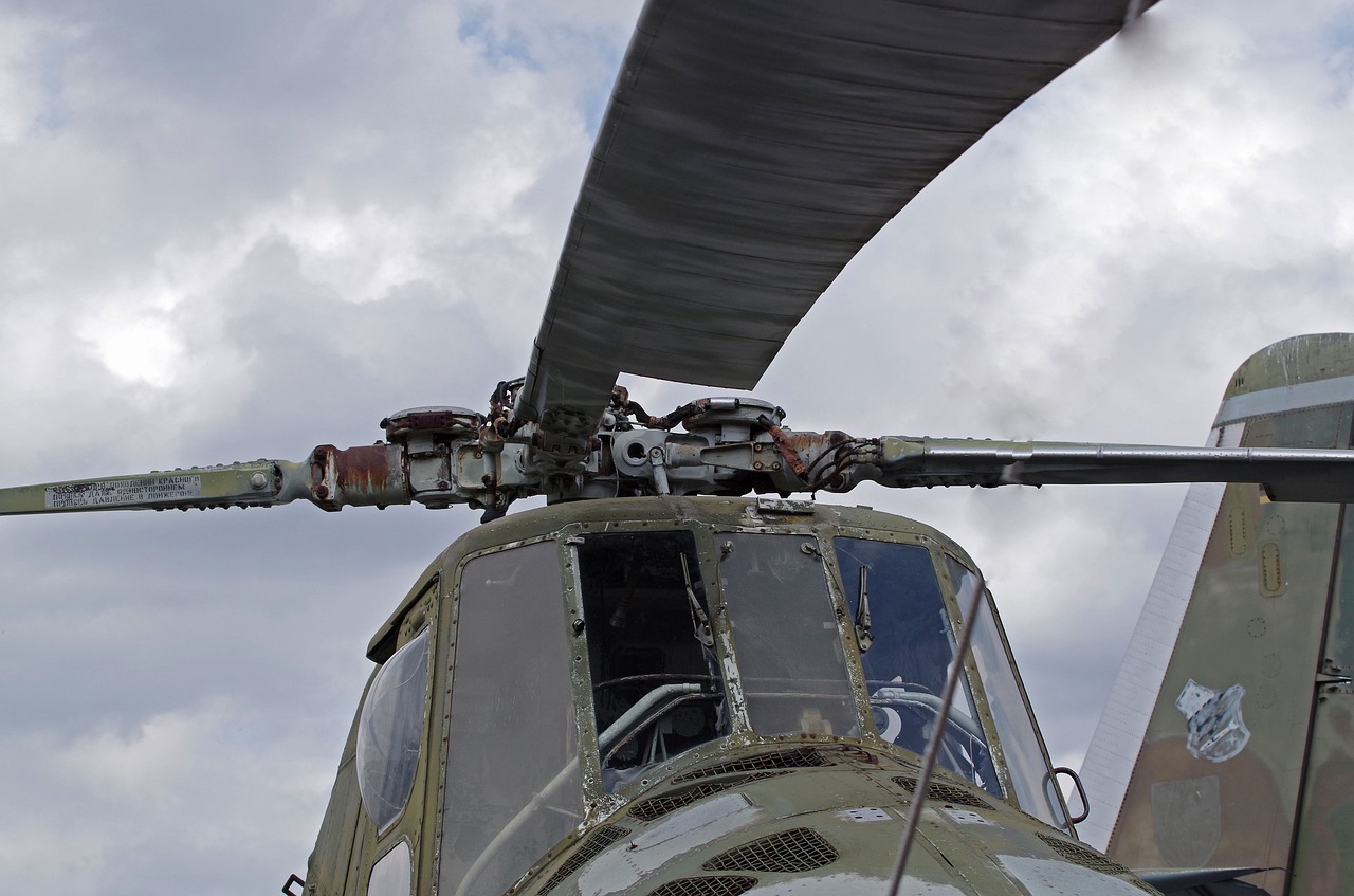 helicopter  oldtimer  helicopter cockpit free photo