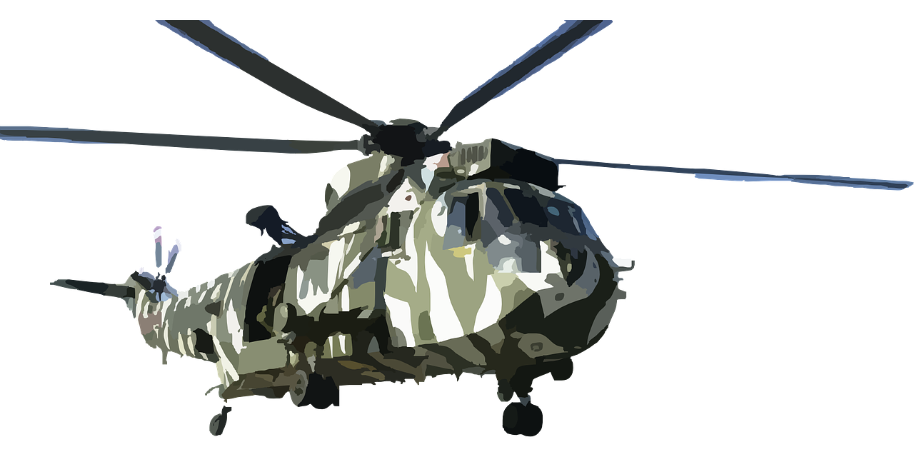 helicopter chopper military free photo