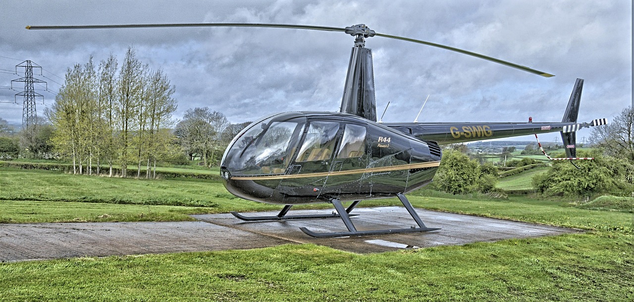 helicopter aviation robinson free photo