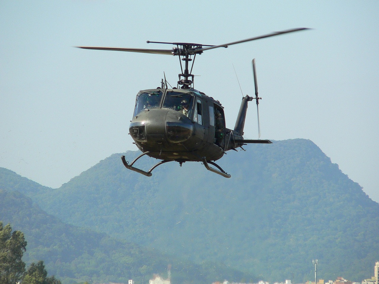 helicopter fly flight free photo